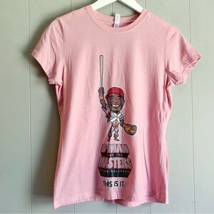BELLA BMan Cincinnati Reds Graphic Tee L